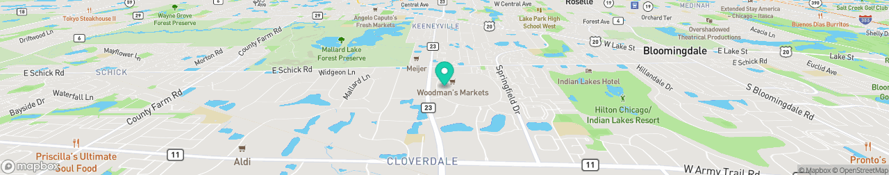 ev charging station on the map