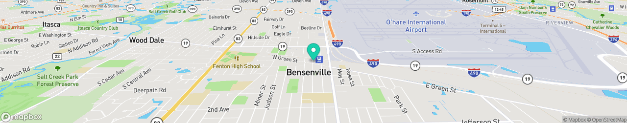 ev charging station on the map