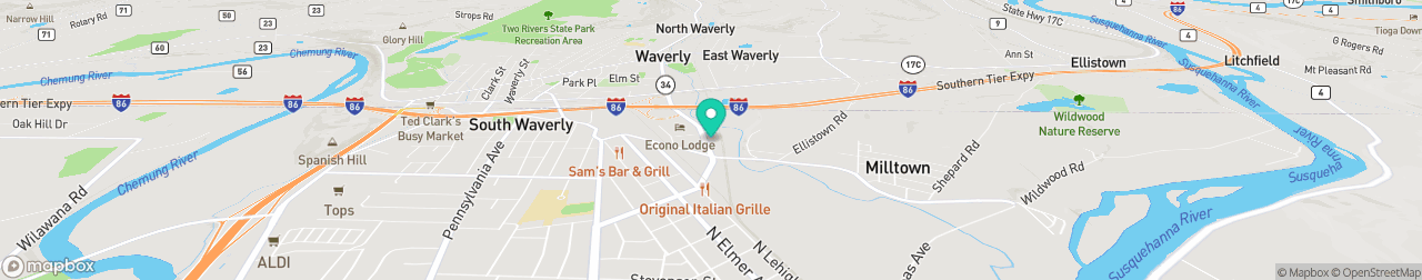 ev charging station on the map