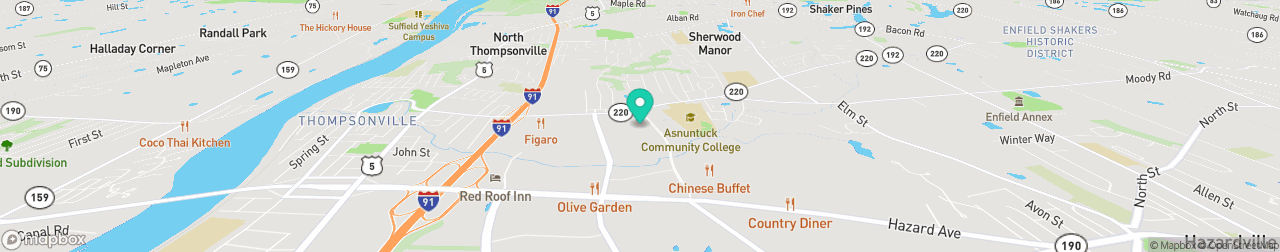 ev charging station on the map