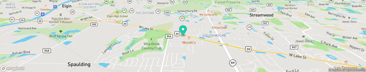 ev charging station on the map