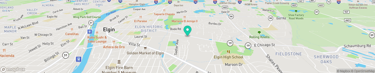 ev charging station on the map