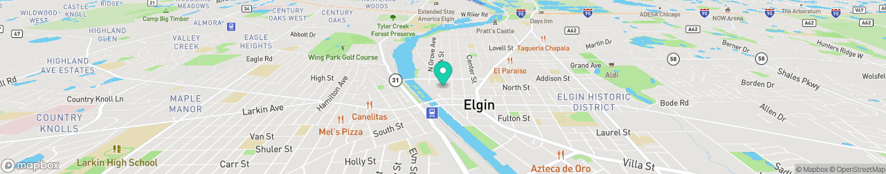 ev charging station on the map