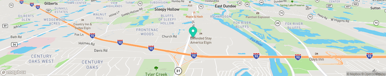 ev charging station on the map