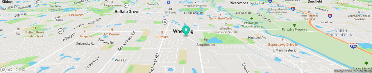 ev charging station on the map