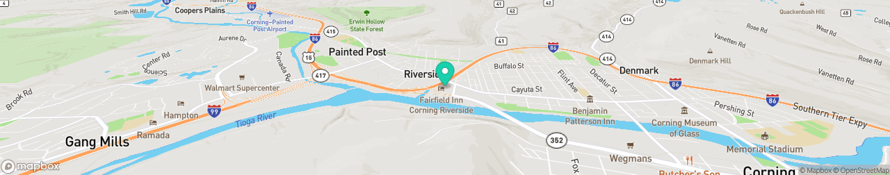 ev charging station on the map