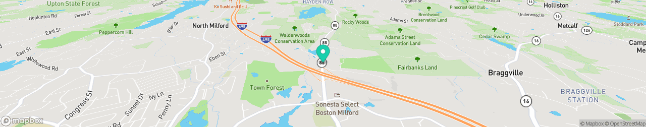 ev charging station on the map