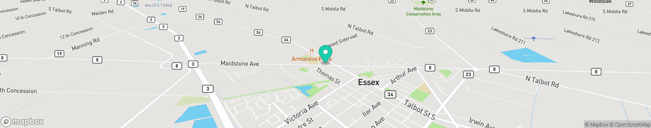 ev charging station on the map