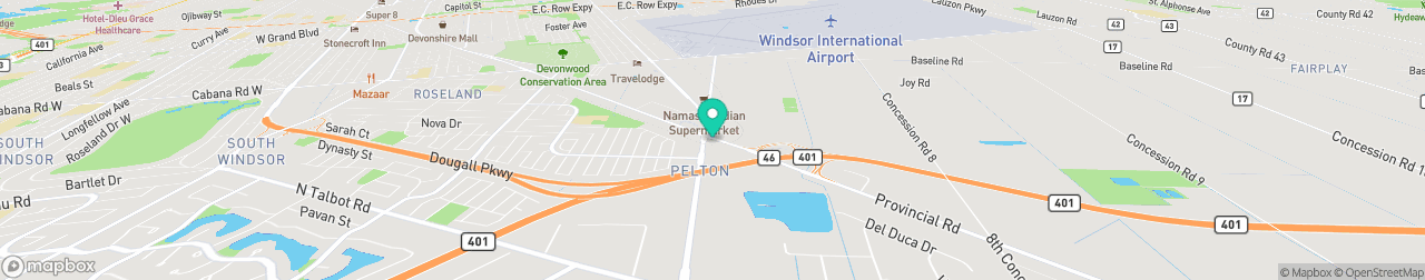 ev charging station on the map