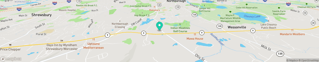 ev charging station on the map