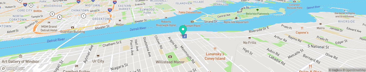 ev charging station on the map