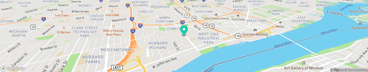 ev charging station on the map