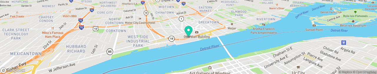 ev charging station on the map