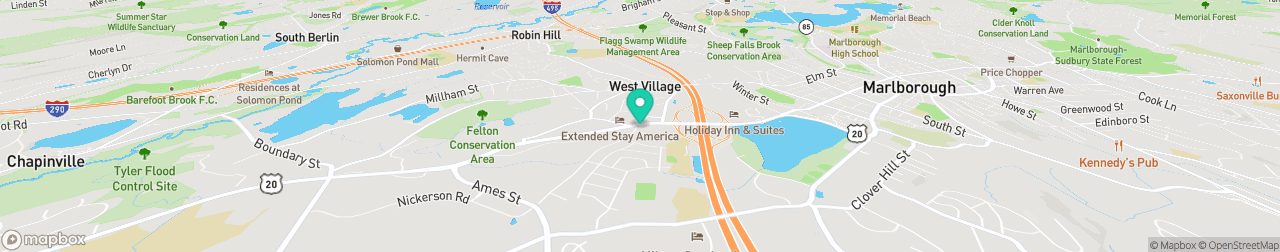 ev charging station on the map