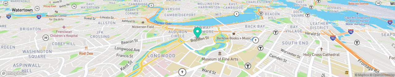 ev charging station on the map