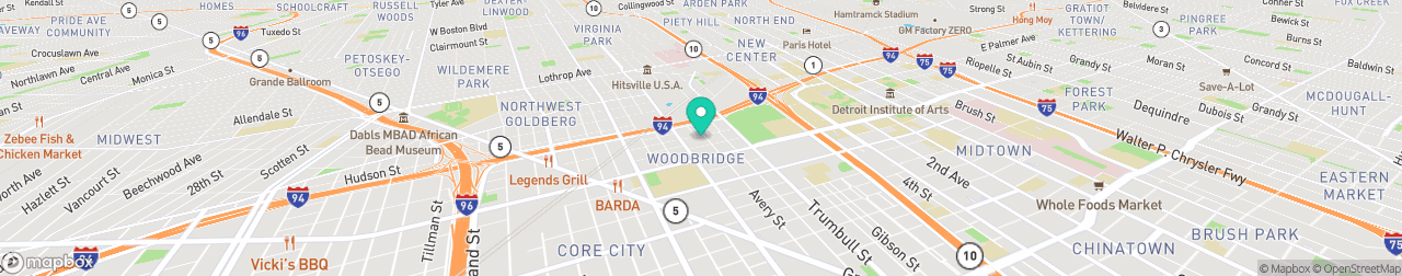 ev charging station on the map