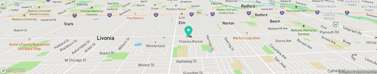 ev charging station on the map