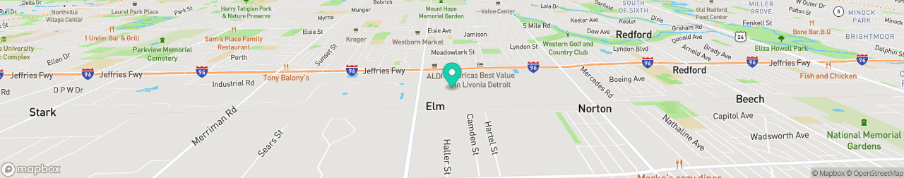 ev charging station on the map
