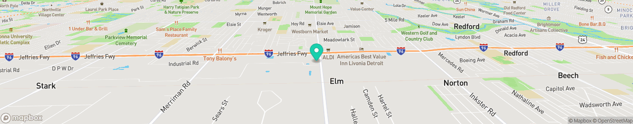 ev charging station on the map