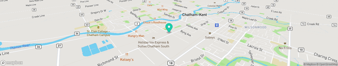 ev charging station on the map