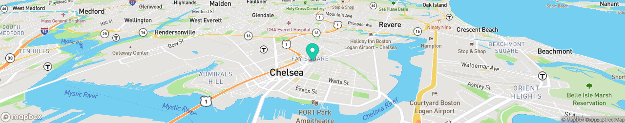 ev charging station on the map
