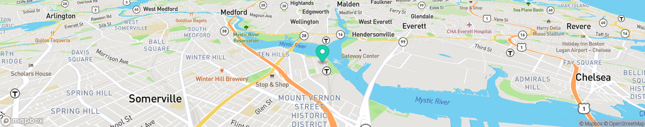 ev charging station on the map