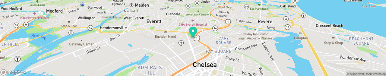 ev charging station on the map