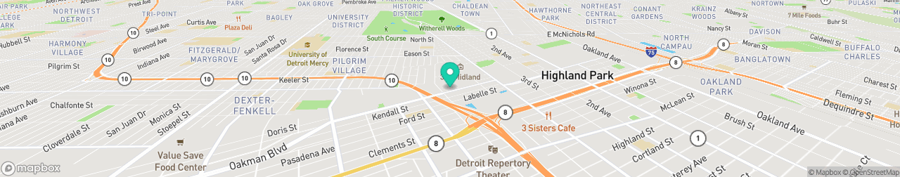 ev charging station on the map