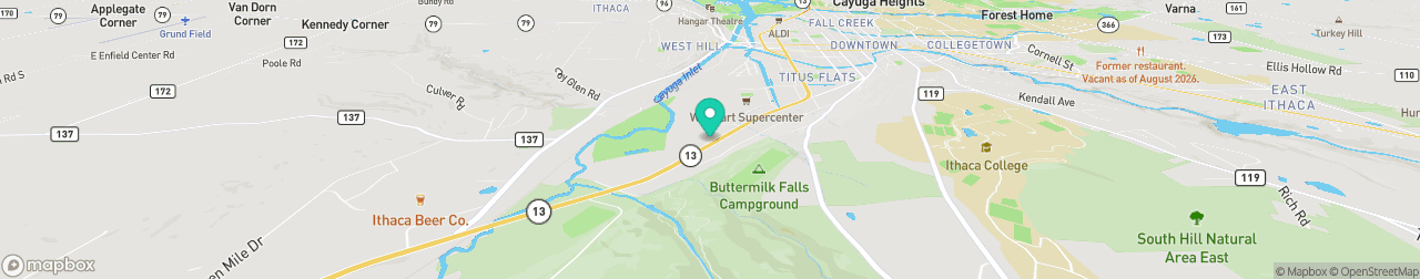 ev charging station on the map