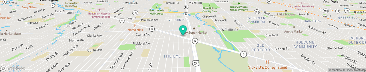 ev charging station on the map