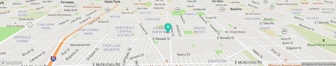 ev charging station on the map