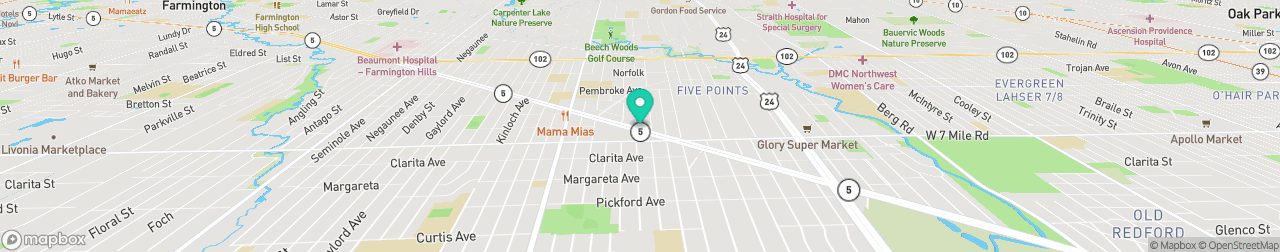 ev charging station on the map