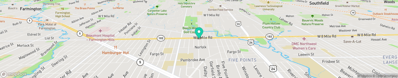 ev charging station on the map