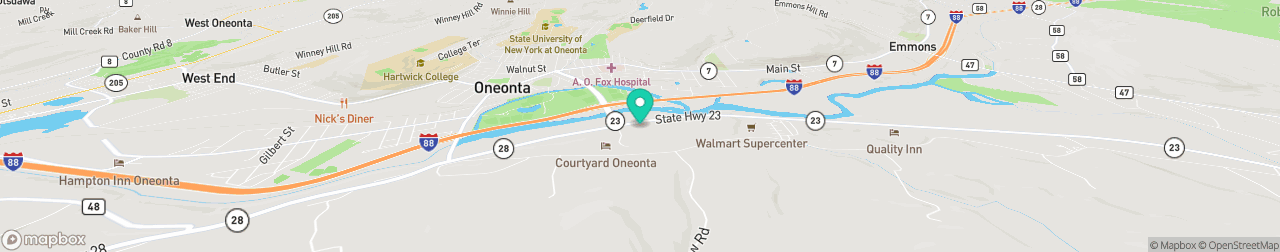 ev charging station on the map
