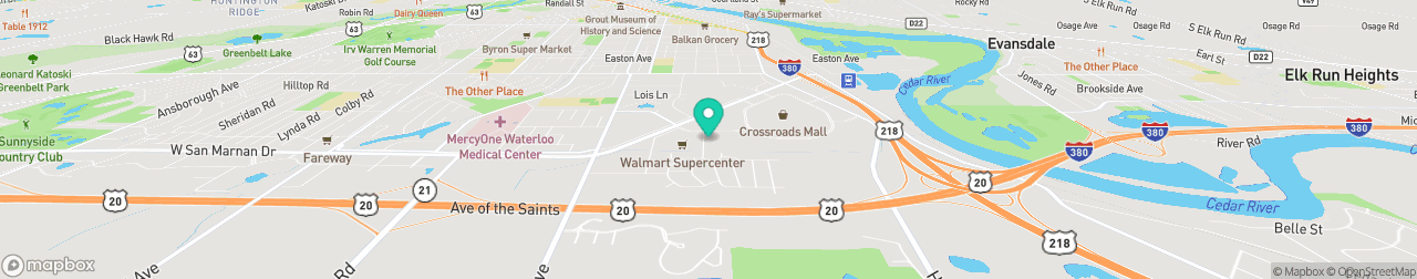 ev charging station on the map
