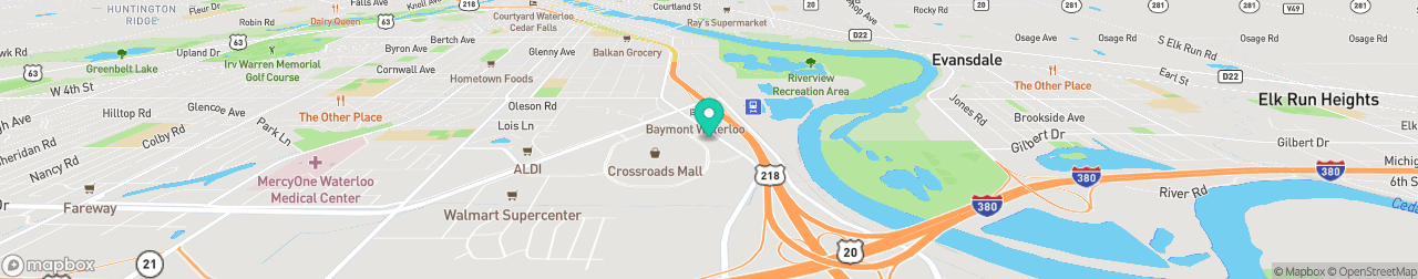 ev charging station on the map
