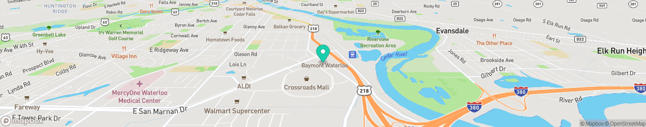 ev charging station on the map