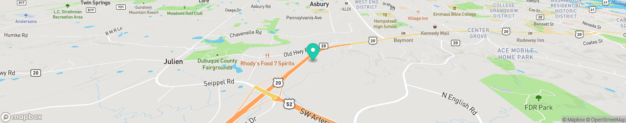 ev charging station on the map
