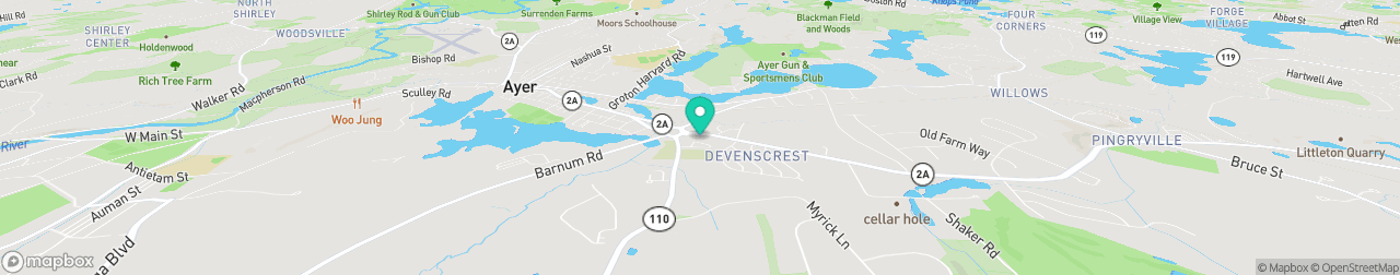 ev charging station on the map