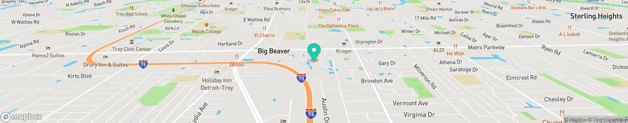 ev charging station on the map