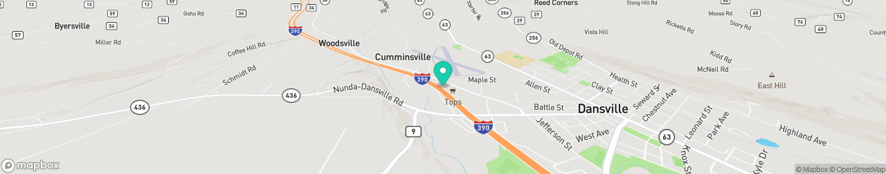 ev charging station on the map