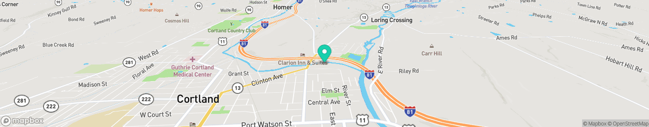 ev charging station on the map