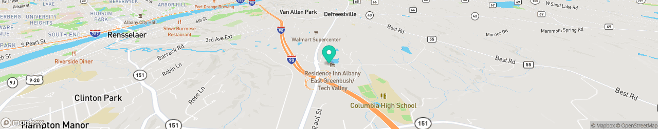 ev charging station on the map