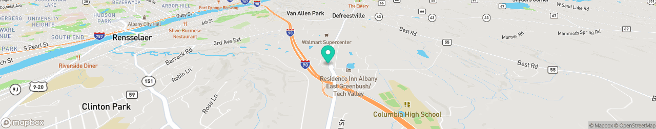 ev charging station on the map