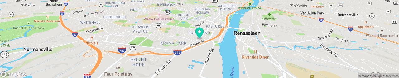 ev charging station on the map
