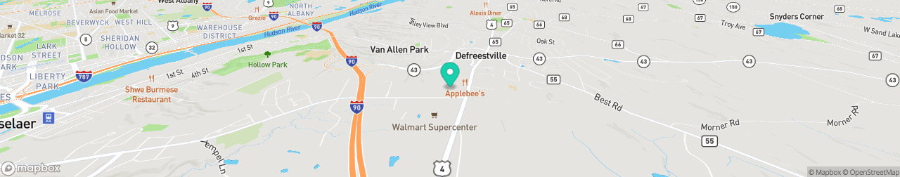 ev charging station on the map
