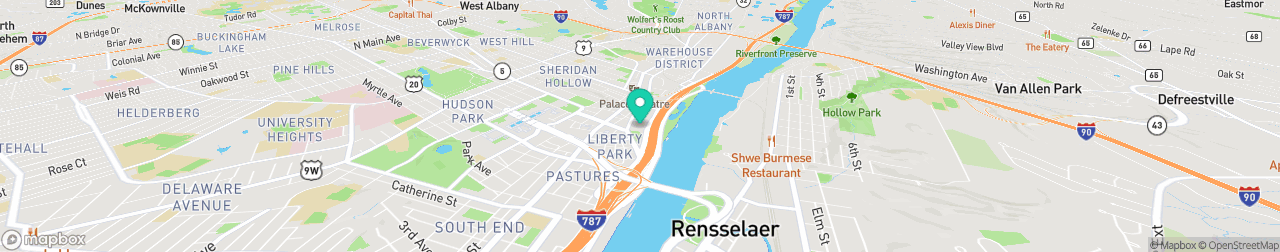 ev charging station on the map