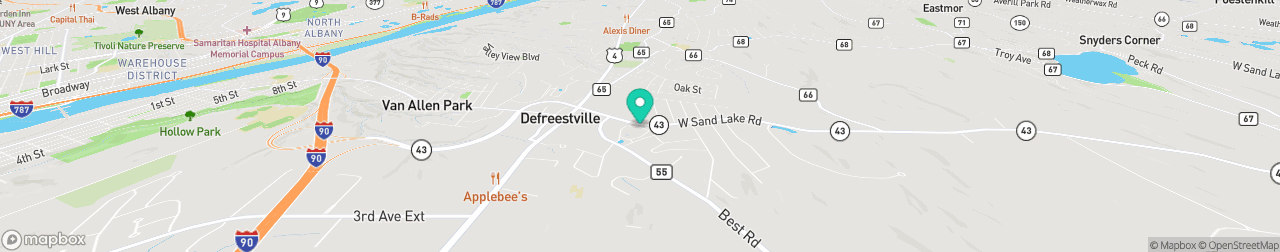 ev charging station on the map