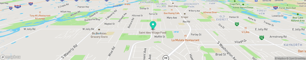 ev charging station on the map