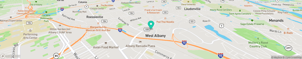 ev charging station on the map
